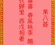 <h3>吕祖灵签第8签：古人文叙中三元