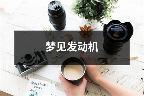 <h3>梦见发动机