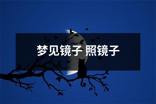 梦见镜子照镜子