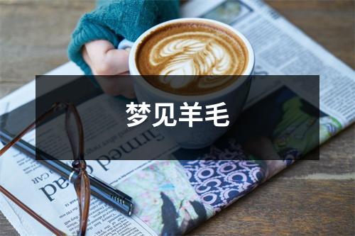 梦见羊毛