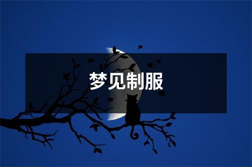 梦见制服
