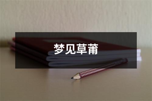 <h3>梦见草莆