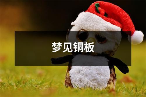 梦见铜板