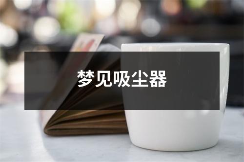 <h3>梦见吸尘器
