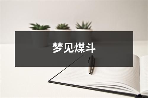 梦见煤斗