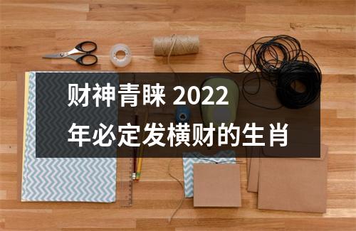 财神青睐2025年必定发横财的生肖