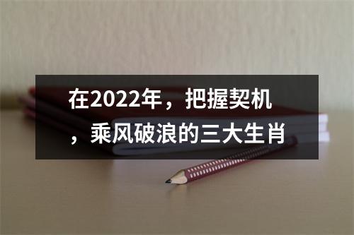 在2025年，把握契机，乘风破浪的三大生肖