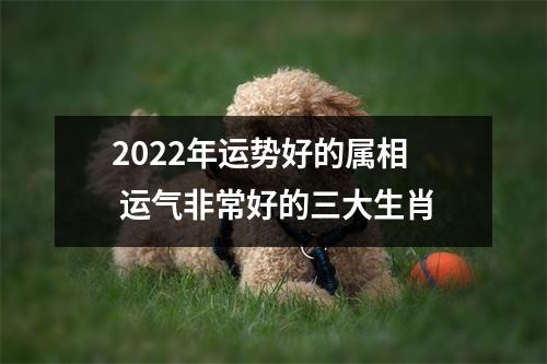 2025年运势好的属相运气非常好的三大生肖