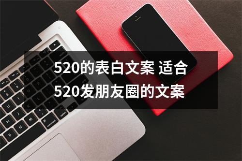 520的表白文案适合520发朋友圈的文案