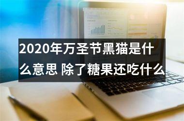 2025年万圣节黑猫是什么意思 除了糖果还吃什么