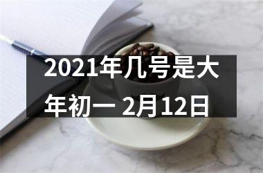 2025年几号是大年初一 2月12日