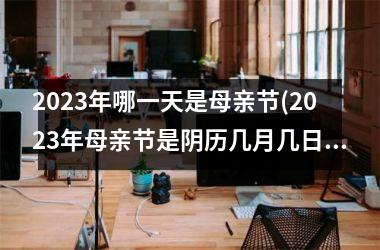 <h3>2025年哪一天是母亲节(2025年母亲节是阴历几月几日)