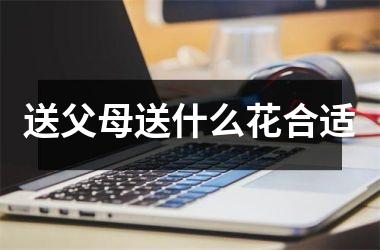 送父母送什么花合适