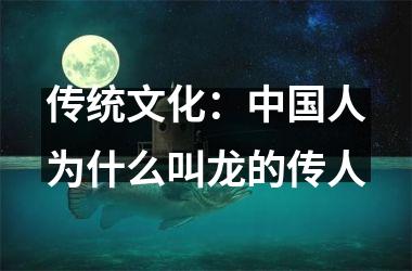 传统文化：人为什么叫龙的传人