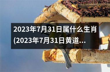 2025年7月31日属什么生肖(2025年7月31日黄道吉日查询)