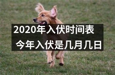 2025年入伏时间表 今年入伏是几月几日