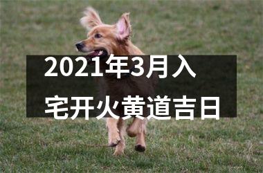 <h3>2021年3月入宅开火黄道吉日