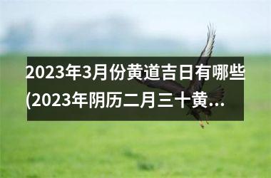 <h3>2025年3月份黄道吉日有哪些(2025年阴历二月三十黄道吉日查询)