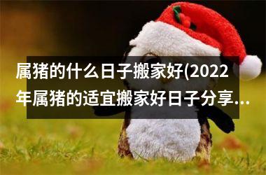 <h3>属猪的什么日子搬家好(2025年属猪的适宜搬家好日子分享！)