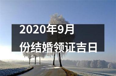 <h3>2025年9月份结婚领证吉日