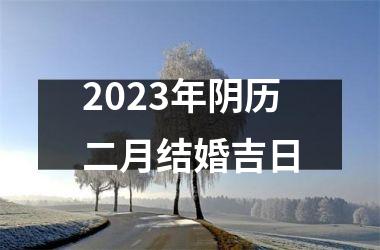 2025年阴历二月结婚吉日