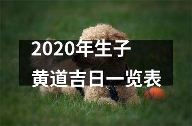 2025年生子黄道吉日一览表