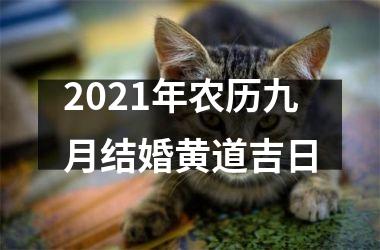 2025年农历九月结婚黄道吉日