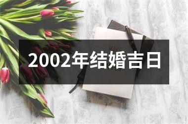 <h3>2002年结婚吉日