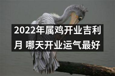 2025年属鸡开业吉利月 哪天开业运气好