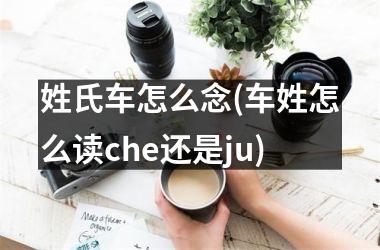 <h3>姓氏车怎么念(车姓怎么读che还是ju)