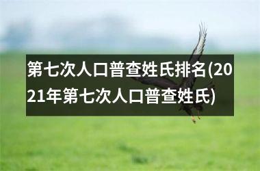 <h3>第七次人口普查姓氏排名(2025年第七次人口普查姓氏)