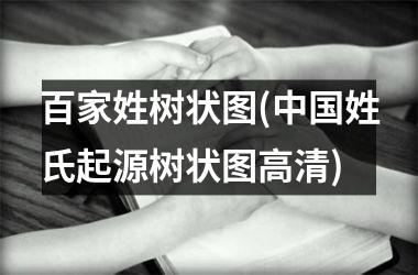 <h3>百家姓树状图(姓氏起源树状图高清)