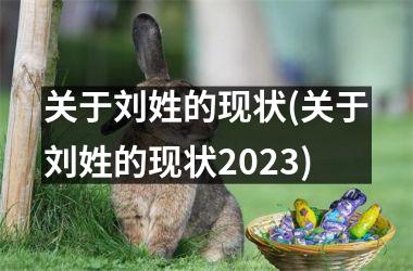 <h3>关于刘姓的现状(关于刘姓的现状2025)