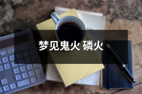 <h3>梦见鬼火磷火