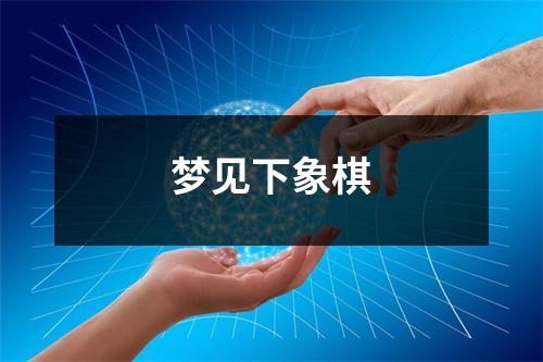 <h3>梦见下象棋