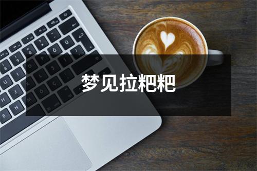 梦见拉粑粑