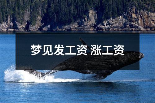 梦见发工资涨工资