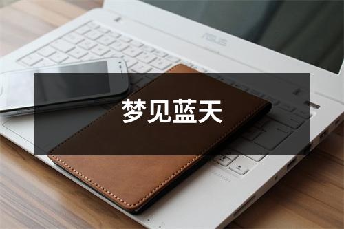 <h3>梦见蓝天