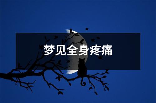 <h3>梦见全身疼痛