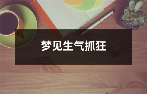 <h3>梦见生气抓狂