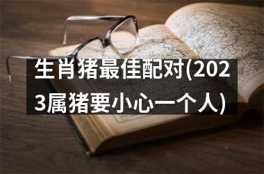 <h3>生肖猪佳配对(2025属猪要小心一个人)