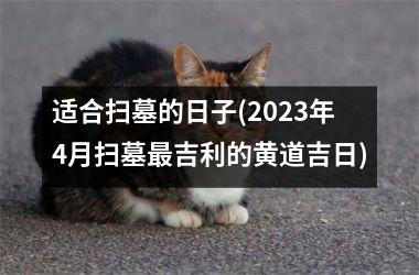 适合扫墓的日子(2025年4月扫墓最吉利的黄道吉日)