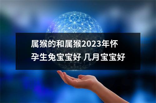 <h3>属猴的和属猴2025年怀孕生兔宝宝好几月宝宝好