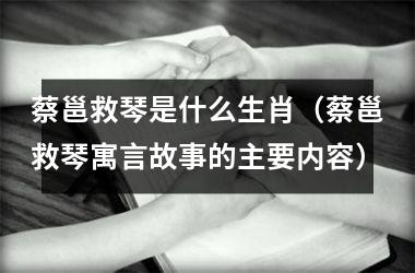 <h3>蔡邕救琴是什么生肖（蔡邕救琴寓言故事的主要内容）