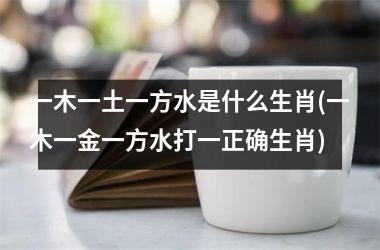 <h3>一木一土一方水是什么生肖(一木一金一方水打一正确生肖)