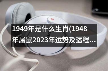 <h3>1949年是什么生肖(1948年属鼠2025年运势及运程)