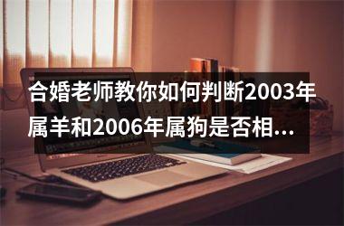 <h3>合婚老师教你如何判断2003年属羊和2006年属狗是否相配