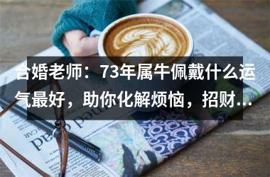 <h3>合婚老师：73年属牛佩戴什么运气好，助你化解烦恼，招财进宝