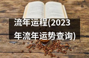 <h3>流年运程(2025年流年运势查询)