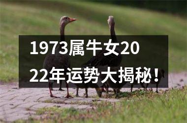 <h3>1973属牛女2022年运势大揭秘！